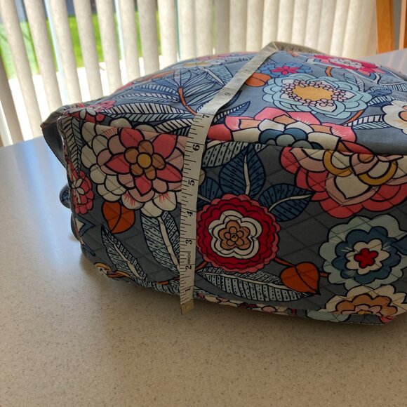 Vera Bradley Backpack Large EUC Tropical Evening - with padded laptop sleeve - Picture 10 of 16